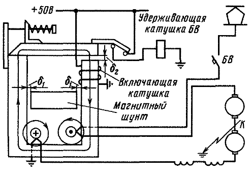 Схема дифференциальной защиты